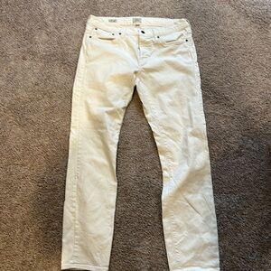 J crew jeans cream color